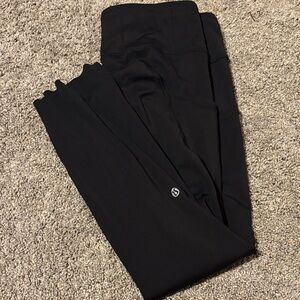 Black lululemon leggings